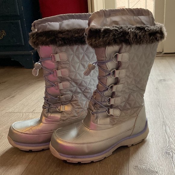 Girls Land's End Snow Boots - Picture 2 of 2
